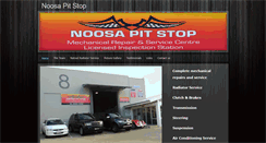 Desktop Screenshot of noosapitstop-natradnoosa.com